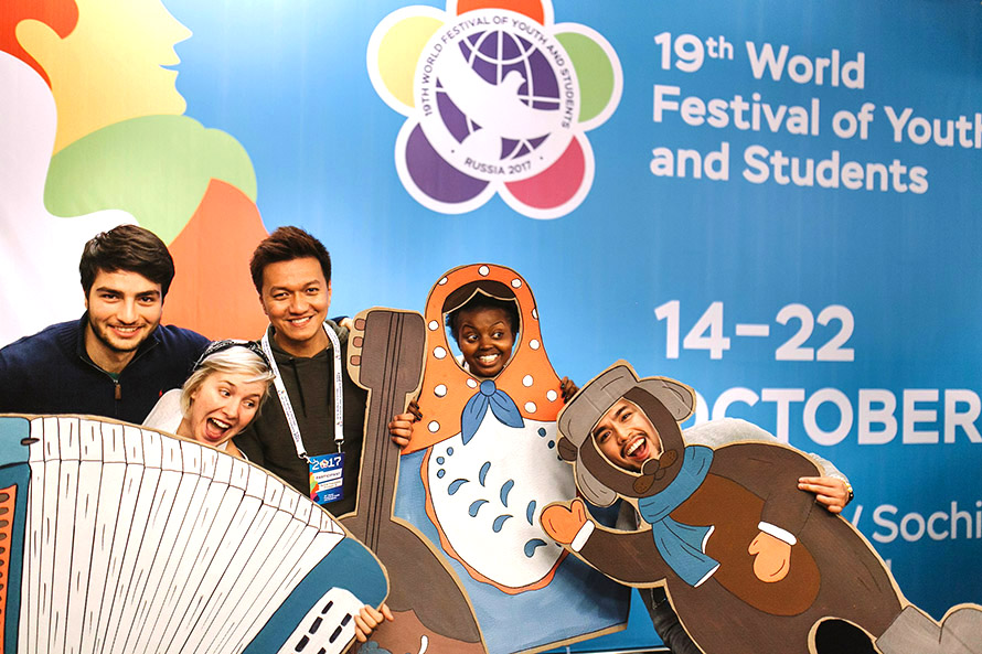 Russia Welcomes International Guests at 19th World Festival of Youth and Students 