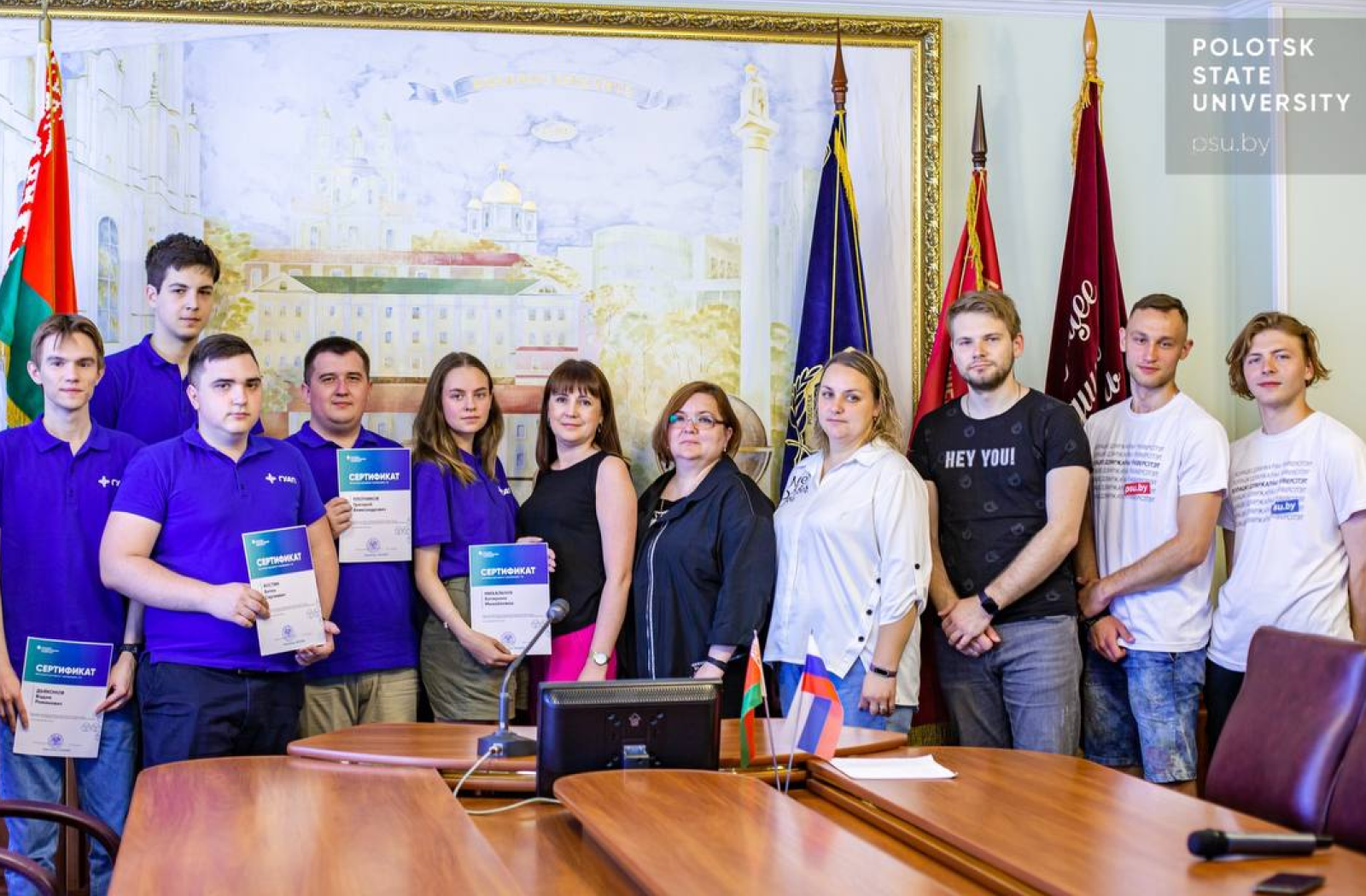 SUAI and Polotsk University held an International Summer School on Information Technology and Robotics for students